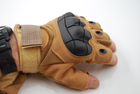 Тактичні рукавички без пальців 9050_XL_Beige - зображення 3
