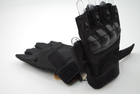 Тактичні рукавички без пальців 9050_M_Black - зображення 4