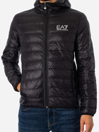 Kurtka puchowa męska lekka EA7 Train Core Id M Down Light Jacket L Czarna (8055185874689/8052390697669)