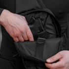 Тактическая сумка кобура, мужской мессенджер из черной кордуры, слинг. - изображение 6