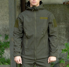 Тактичний костюм Soft Shell військовий M оліва - зображення 6