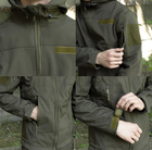 Тактический костюм Soft Shell военный XL олива - изображение 8