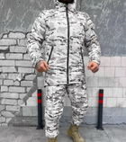 Тактический двусторонний зимний костюм 2 в 1 S мультикам - изображение 3