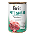 Влажный корм для собак Brit Paté & Meat со вкусом оленины и курицы