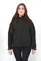 Тактична жіноча куртка Eagle Soft Shell з флісом Black M - зображення 5