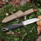 Нож с ножнами Ganzo бежевый G807DY - изображение 13