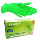 Перчатки нітрилові AMPRI Nitrile Style, 100 шт., Apple. Розмір S - зображення 2