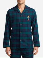 Piżama (koszula + spodnie) męska bawełniana Polo Ralph Lauren PRL714915985001 L Zielona (3616858035322) - obraz 3