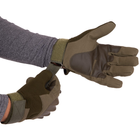 Рукавички тактичні із закритими пальцями SP-Sport BC-8790 Колір: Оливковий розмір: M - изображение 3