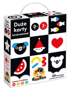 Великі контрастні картки CzuCzu для дітей 0-3 місяців (9788366762664) - зображення 1