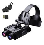 Бінокль нічного бачення Dsoon NV8000 Night Vision (до 400м у темряві) із кріпленням на голову + адаптер FMA L4G24 + карта 64Гб - зображення 1