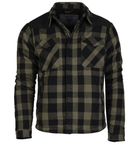 Куртка в стиле дровосека (черный оливковый) 10370501 Mil-Tec Lumber Jacket размер М - изображение 1