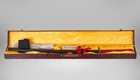 Самурайський меч Катана RED SAMURAI KATANA на підставці в подарунковому кейсі - зображення 5