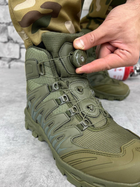 Тактичні черевики автовузол Tactical Combat Boots Olive 43 - зображення 3