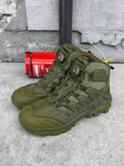 Тактичні черевики автовузол Tactical Combat Boots Olive 43 - зображення 7