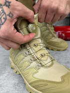 Тактичні черевики автовузол Tactical Combat Boots Coyote 44 - зображення 3