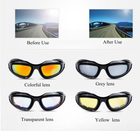 Тактические очки DAISY C5 Polarized UV400 солнцезащитные Black - изображение 10