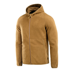 Куртка флісова M-Tac Lite Microfleece Hoodie Coyote Brown Size M - зображення 1