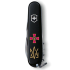 Ніж Victorinox Climber Army Чорний Емблема ЗСУ + Тризуб ЗСУ (1.3703.3_W1015u) - зображення 3