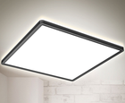 Ультратонкий светодиодный накладной светильник люстра Slim Back Light 30S BK