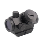 Коллиматор Red Dot Sight CRL 1x22 с повышающей планкой - Black [Vector Optics] (для страйкбола) - изображение 4