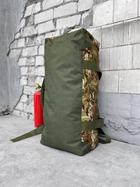 Тактический рюкзак баул сумка 70 л. мультикам Б-02 - изображение 5