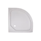 Lidz Душовий піддон KAPIELKA ST80x80x14 низький, напівкруглий, діаметр зливу 52 ммSD00050739