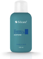 Acetone Silcare The Garden of Colour do usuwania żelowych lakierów hybrydowych Vanilla Blue 150 ml (5906720566268) - obraz 1