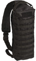 Сумка тактична плечова MIL-TEC Sling Bag Tanker 13726302 Black (2000980409259) - зображення 1