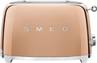 Тостер Smeg 50' Style Rose Gold TSF01RGEU (8017709275280) - зображення 1