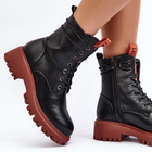 Жіночі зимові черевики високі La.Fi 250045OR-LA 39 Чорні (5905677033151) - зображення 4