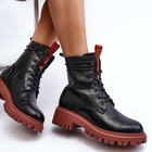 Жіночі зимові черевики високі La.Fi 250045OR-LA 39 Чорні (5905677033151) - зображення 8