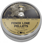 Пули пневматические Coal Fenix Line кал. 4.5 мм 0.62 г 500 шт/уп - изображение 1