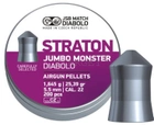 Пульки JSB Diabolo Straton Monster 5.51мм, 1.645г (200шт) - изображение 1
