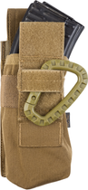 Подсумок универсальный для 2 магазинов P1G-Tac АК/М16 MRMP Multifunction Rifle Mag Pouch P99970CB Coyote Brown (2000980276189) - изображение 7