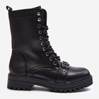 Жіночі черевики високі Belluxe 39 Чорні (5905677026368) - зображення 1