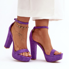Жіночі босоніжки Essence 36 Фіолетові (5905677996548) - зображення 3