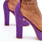 Жіночі босоніжки Essence 37 Фіолетові (5905677996555) - зображення 7