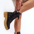Жіночі черевики високі Irande 36 Чорні (5905677018127) - зображення 3