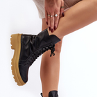 Жіночі черевики високі Irande 37 Чорні (5905677017168) - зображення 3