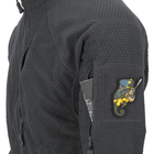 Куртка мужская демисезонная Helikon-Tex Флисовая 2XL Серая M-T оснащена дополнительными панелями на липучках для легкой персонализации двумя карманами для бицепса из 100% полиэстера Застежка-молния YKK спереди от шеи до талии с защитой для подбородка - изображение 4