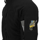 Куртка мужская демисезонная Helikon-Tex Флисовая Черная L M-T оснащена дополнительными панелями на липучках для легкой персонализации двумя карманами для бицепса из 100% полиэстера Застежка-молния YKK спереди от шеи до талии с защитой для подбородка - изображение 4