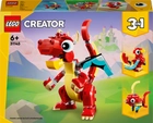 Конструктор LEGO Creator Червоний Дракон 149 деталей (31145) - зображення 1