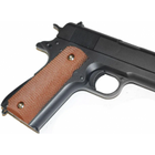 Страйкбольний пістолет Colt M1911 Galaxy G13 метал чорний - изображение 9
