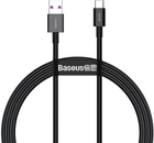 Kabel Baseus Superior Series Fast Charging Data Cable USB to Type-C 66 W 2 m Black (CATYS-A01) - obraz 1