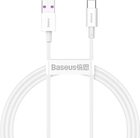 Kabel Baseus Superior Series Fast Charging Data Cable USB to Type-C 66 W 2 m White (CATYS-A02) - obraz 1
