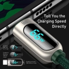 Кабель Baseus Display Fast Charging Data Cable USB to Type-C 66 W 1 м Green (CASX020006) - зображення 4