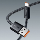 Кабель Baseus USB 2.0 AM-Type-C м, 1 м, 20V/5A, 100W Dynamic Series Gray (CALD000616) - зображення 7