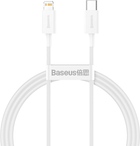 Kabel Baseus Superior Series Fast Charging Data Cable Type-C to iP PD 20 W 1.5 m White (CATLYS-B02) - obraz 1