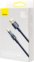 Kabel Baseus USB 2.0 AM-Type-C m, 2 m, 5 A, 100 W (CATS000303) - obraz 6